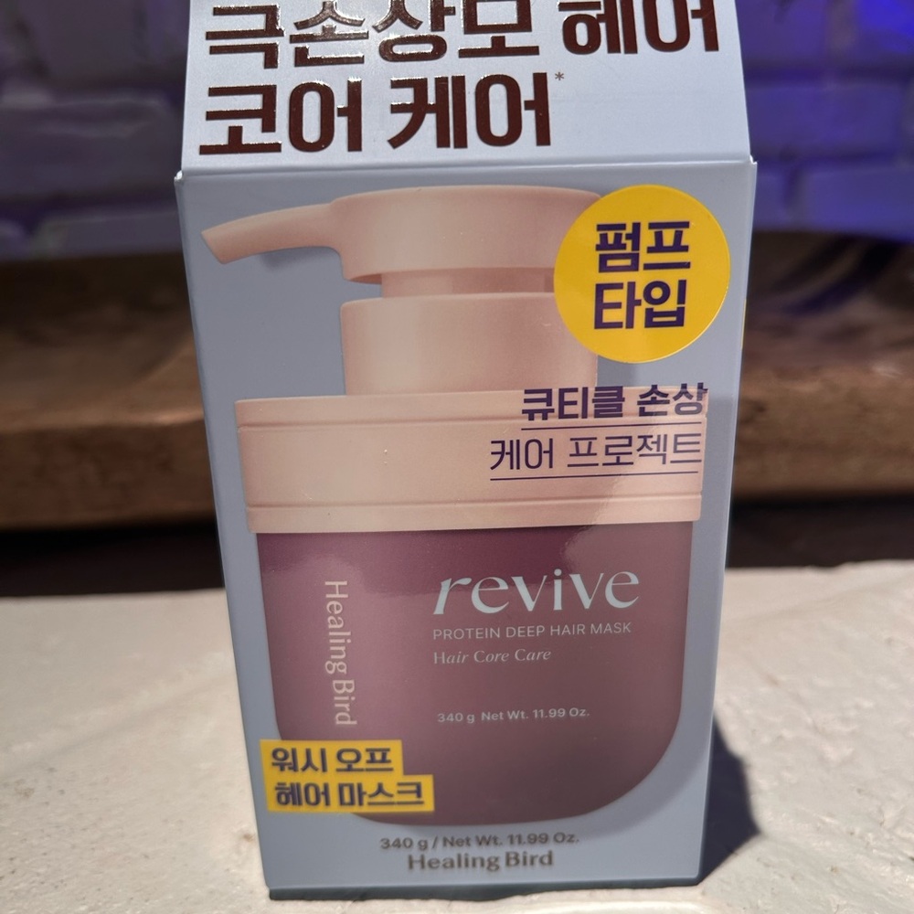 Healing Bird Revive Protein Deep Hair Mask Nourish Strengthen, 11.99 fl oz
